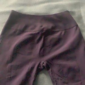 Deep purple Lululemon leggings